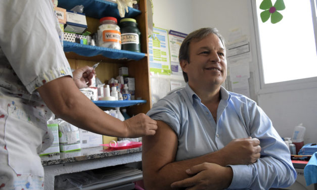 MAS DE 30 MIL VECINOS SE VACUNARON CONTRA LA GRIPE EN BROWN