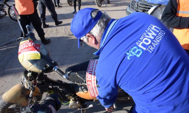 EXITOSOS OPERATIVOS DE TRANSITO Y ANTIPICADAS EN ALTE. BROWN