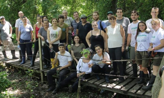 AVELLANEDA, JORNADA VOLUNTARIA DE SANEAMIENTO EN LA ECO AREA