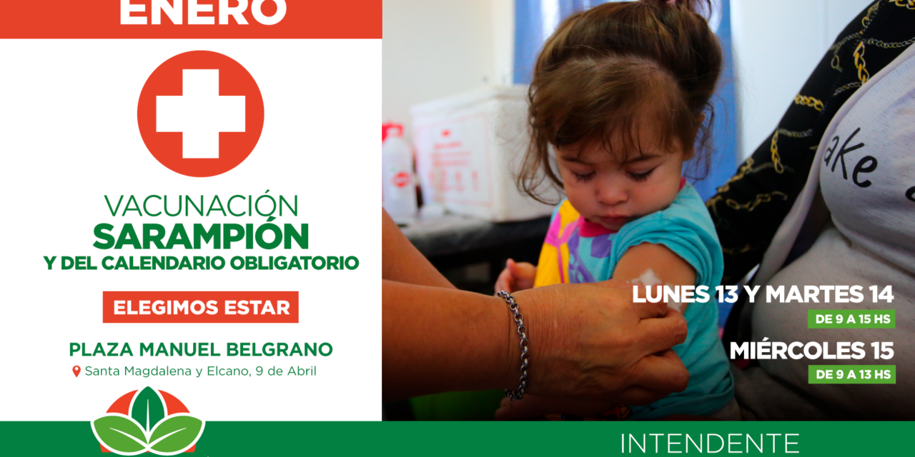 ECHEVERRIA EXTIENDE LA CAMPAÑA CONTRA EL SARAMPION