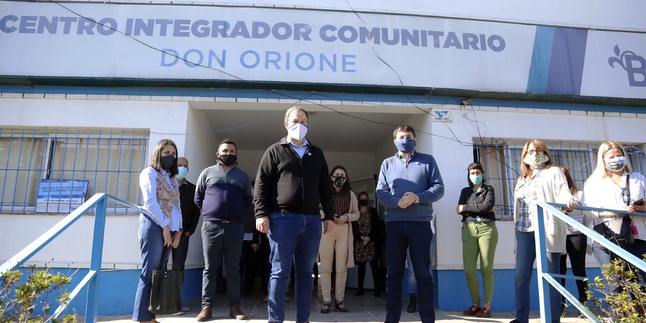 CASCALLARES Y ARROYO RECORRIERON UN CENTRO DE AISLAMIENTO Y UN HOSPITAL MODULAR EN DON ORIONE