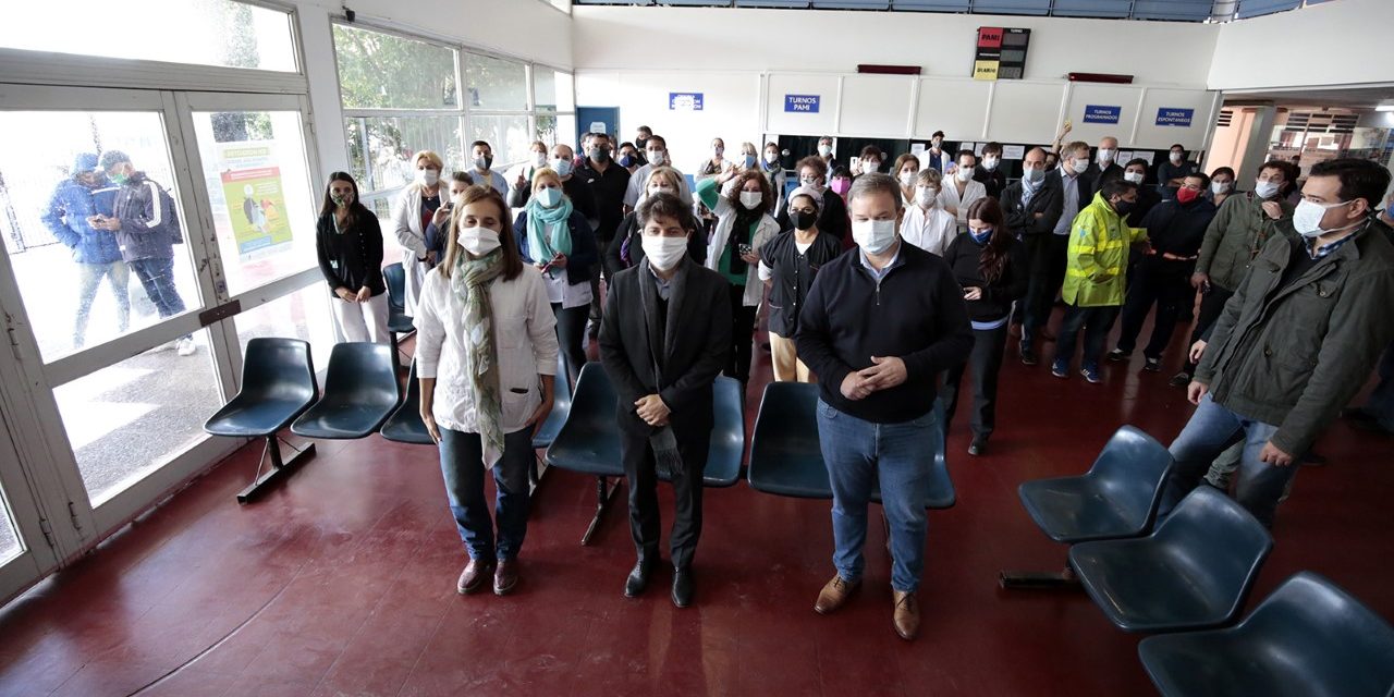 KICILLOF RECORRIO EL HOSPITAL OÑATIVIA DE CALZADA