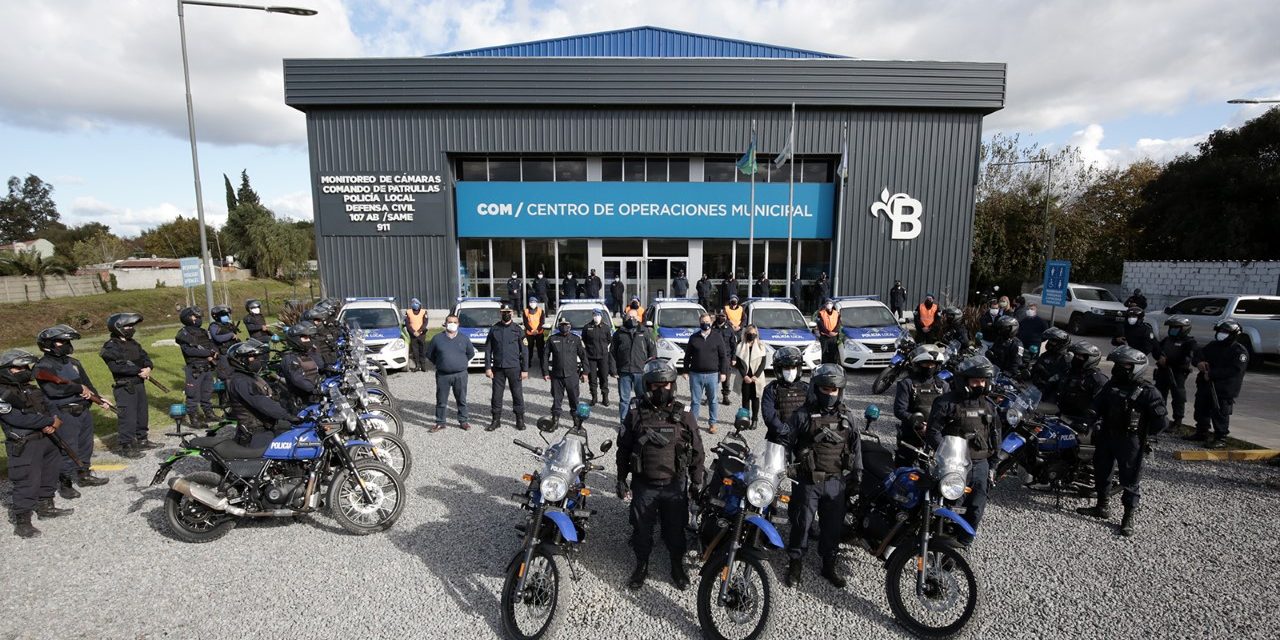 SUMAN 15 MOTOS Y MÓVILES POLICIALES PARA LA PREVENCIÓN DEL DELITO EN ALTE BROWN
