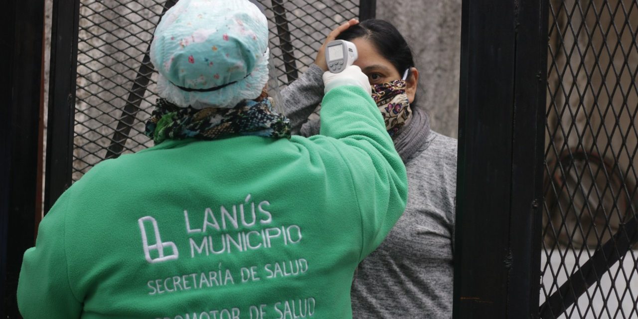 COVID19, OPERATIVOS CASA POR CASA EN LANUS