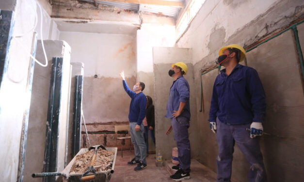 GRAY RECORRIO OBRAS EN EL DISTRITO