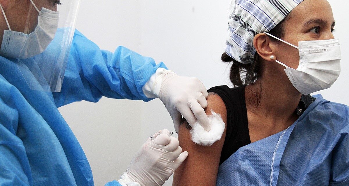 AVANZA LA CAMPAÑA DE VACUNACIÓN ANTIGRIPAL EN ALTE BROWN
