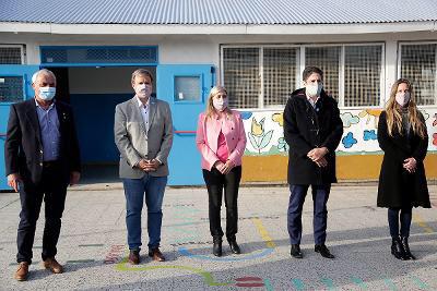 LA ESCUELA 2 DE BROWN INAUGURO OBRAS AFECTADAS POR UN INCENDIO EL AÑO PASADO