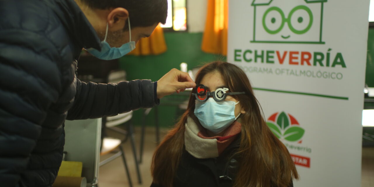 AVANZA EL CONTROL OFTALMOLOGICO EN ECHEVERRIA