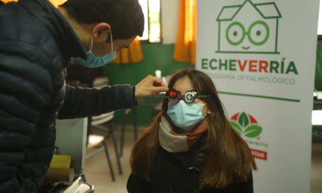 AVANZA EL CONTROL OFTALMOLOGICO EN ECHEVERRIA