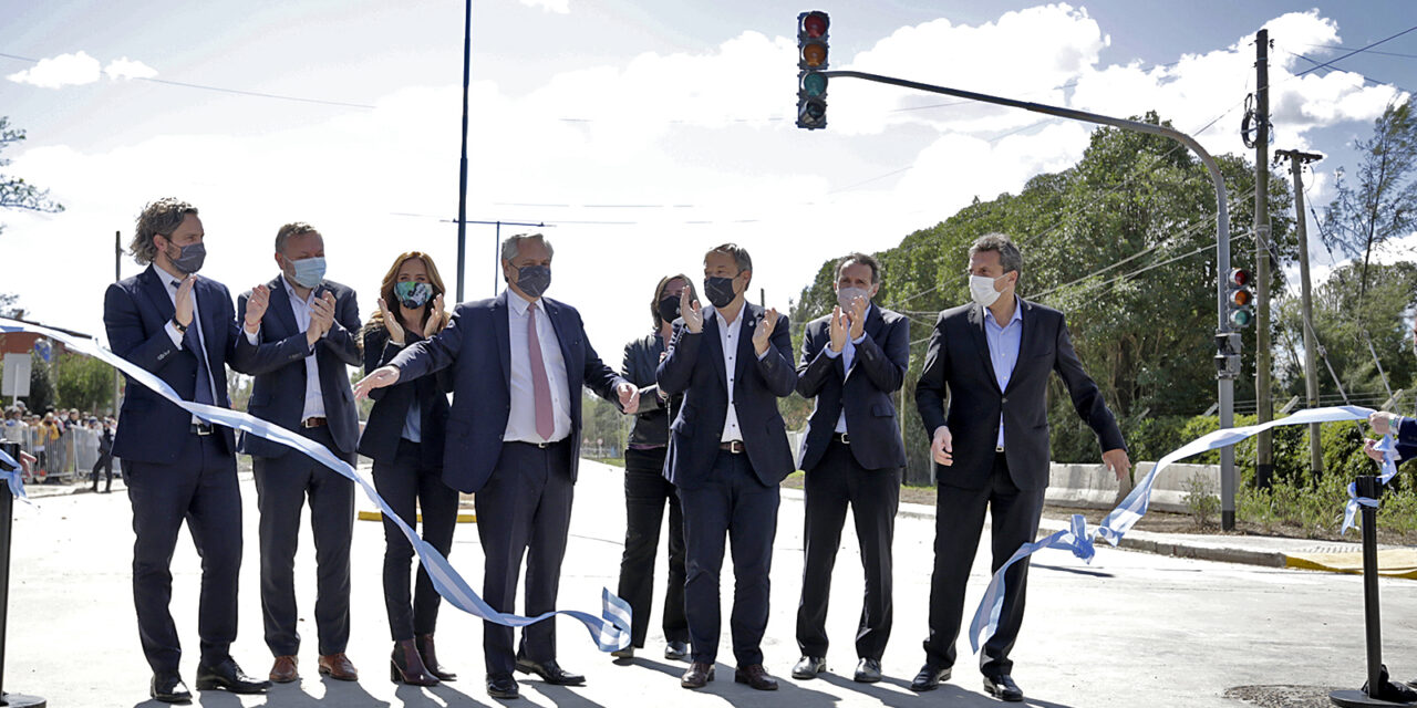 EL PRESIDENTE FERNANDEZ INAUGURO LA OBRA DE REPÚBLICA ARGENTINA