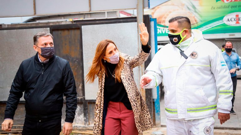 FERNANDO GRAY JUNTO A VICTORIA TOLOSA PAZ RECORRIERON PYMES DE ESTEBAN ECHEVERRÍA