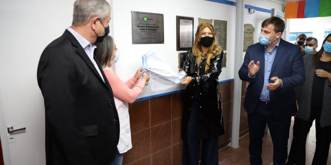 AVELANEDA, INAUGURARON OBRAS EN LA PRIMARIA 61