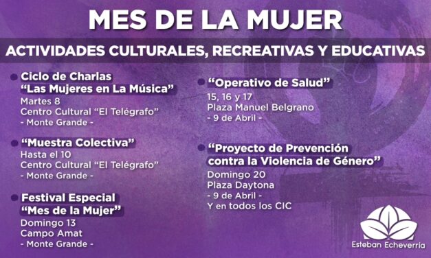 MES DE LA MUJER EN ECHEVERRIA