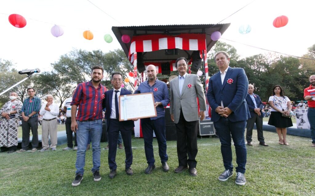 FABIANI Y CASCALLARES PARTICIPARON DE LA FIESTA DE LA ASOCIACION JAPONESA