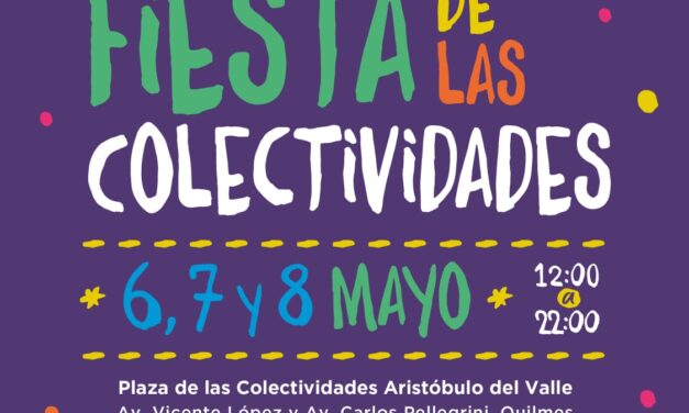 EL  PROXIMO FINDE SE REALIZA LA FIESTA DE LAS COLECTIVIDADES EN QUILMES