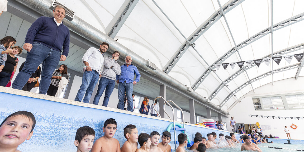 BROWN, COMENZO EL PROGRAMA DE NATACION PARA ALUMNOS DE PRIMARIA