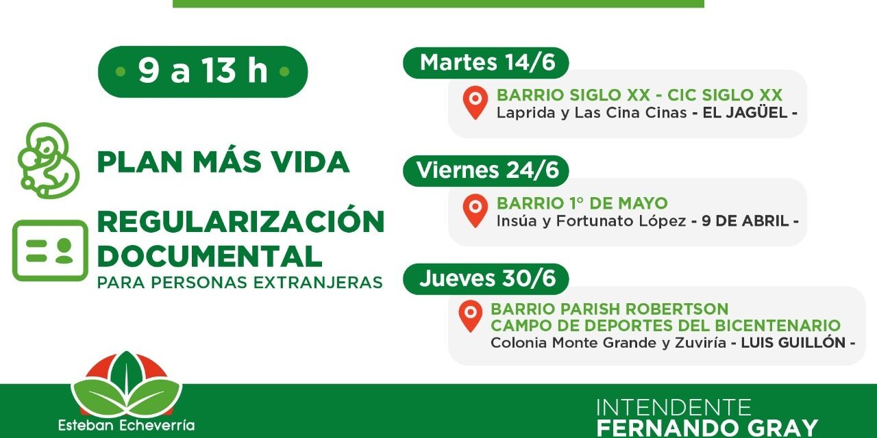 INSCRIPCION AL PLAN MAS VIDA EN ECHEVERRIA