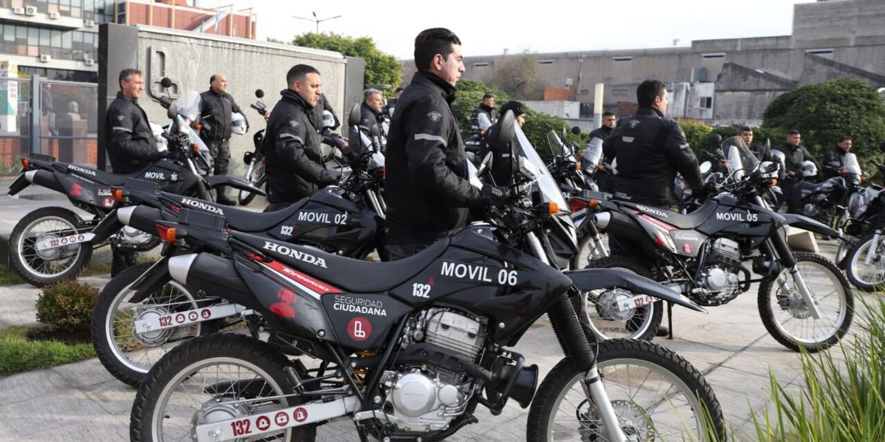 LANÚS LLEGÓ A 240 MÓVILES EN EL ÁREA DE SEGURIDAD CIUDADANA