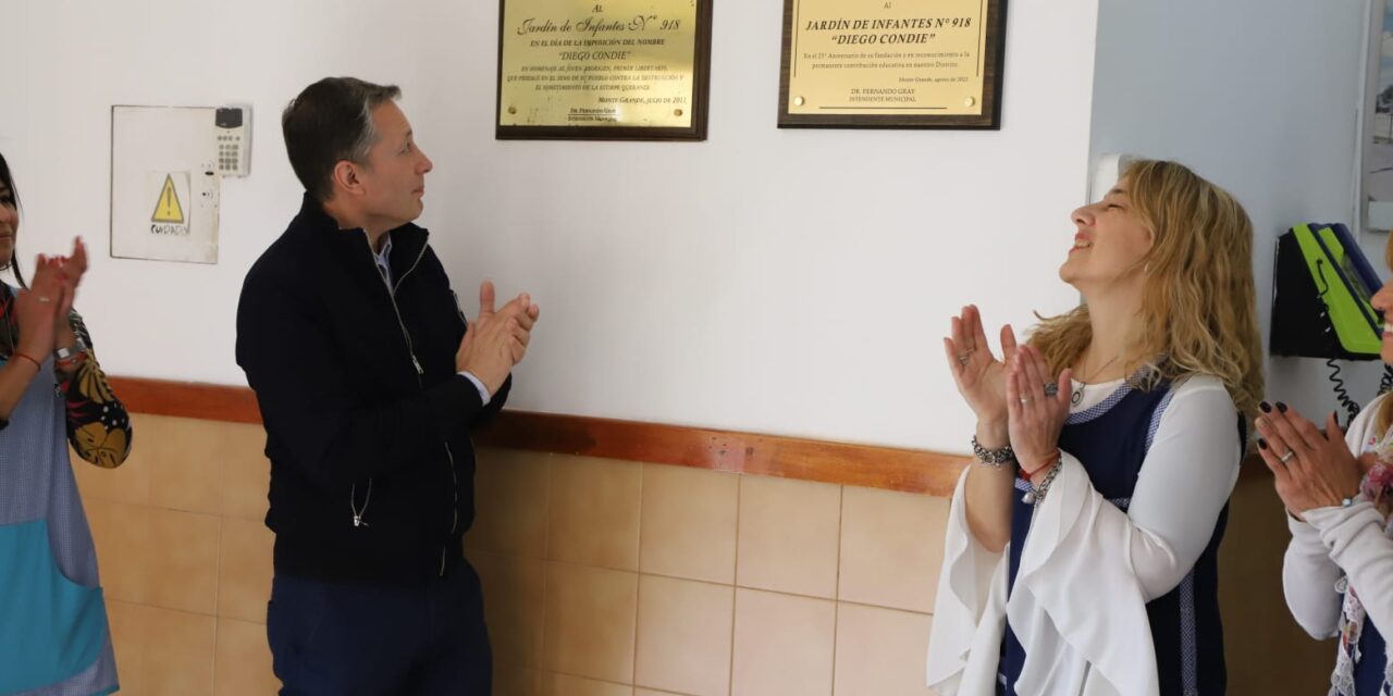 FERNANDO GRAY PARTICIPÓ DEL 25.° ANIVERSARIO DEL JARDÍN 918