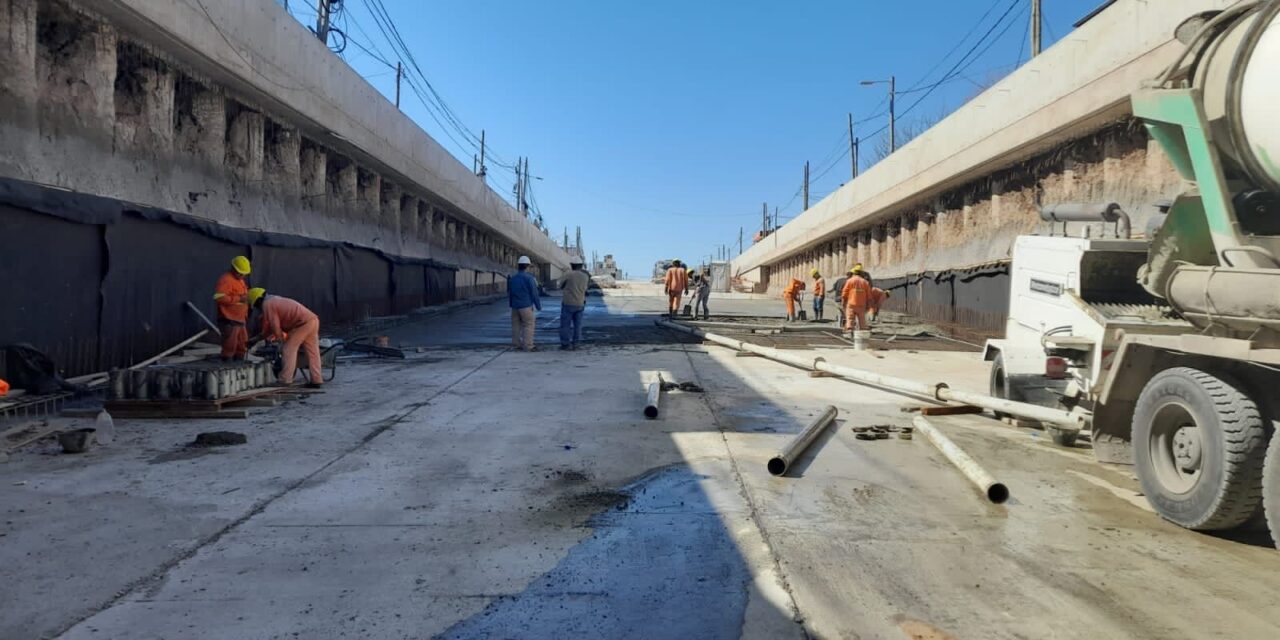 SE VIENE LA APERTURA DEL PASO BAJO A NIVEL DE SAN MARTIN EN BROWN