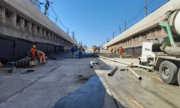 SE VIENE LA APERTURA DEL PASO BAJO A NIVEL DE SAN MARTIN EN BROWN