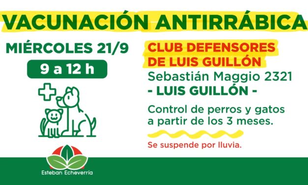 JORNADA ANTIRRABICA EN LUIS GUILLON