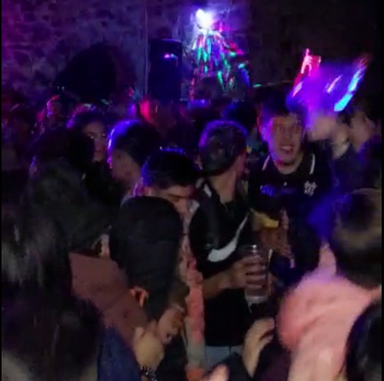 DESARTICULARON UNA FIESTA CLANDESTINA  EN ALTE.BROWN