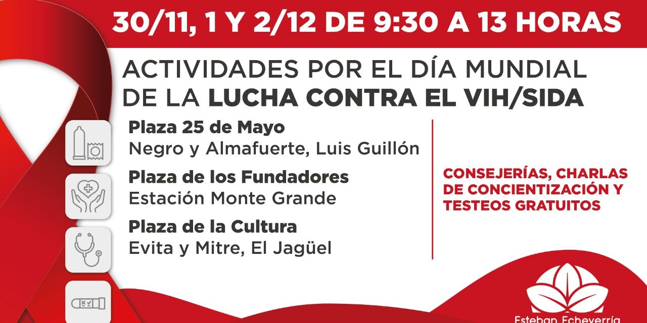 DIA MUNDIAL DE LUCHA CONTRA EL VIH EN ECHEVERRIA