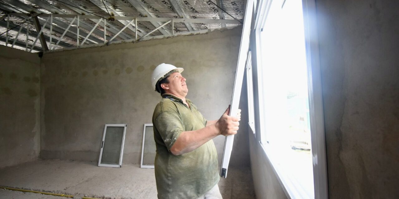 EL MUNICIPIO DE  BROWN REALIZA OBRAS EN ESCUELAS DE CARA AL CICLO LECTIVO 2023