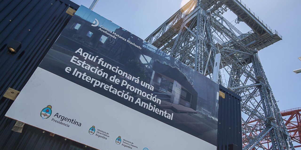 AVANZA LA CONSTRUCION DE LAS ESTACIONES DE PROMOCION AMBIENTAL EN EL RIACHUELO