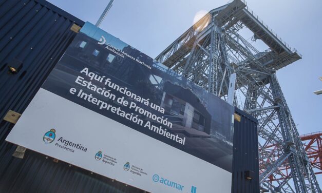 AVANZA LA CONSTRUCION DE LAS ESTACIONES DE PROMOCION AMBIENTAL EN EL RIACHUELO