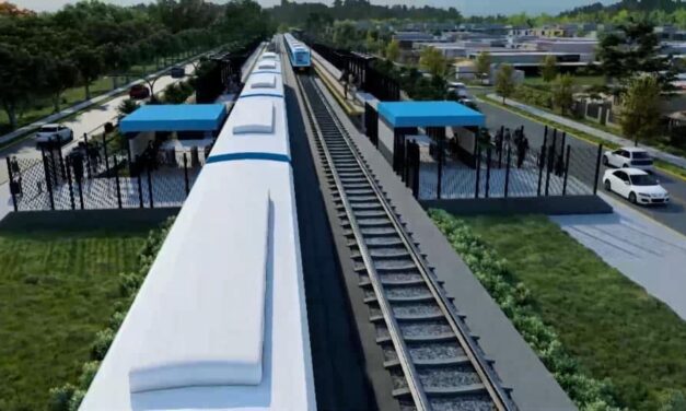 AVANZA LA OBRA DE LA NUEVA ESTACIÓN TRENES DE LA UNIVERSIDAD