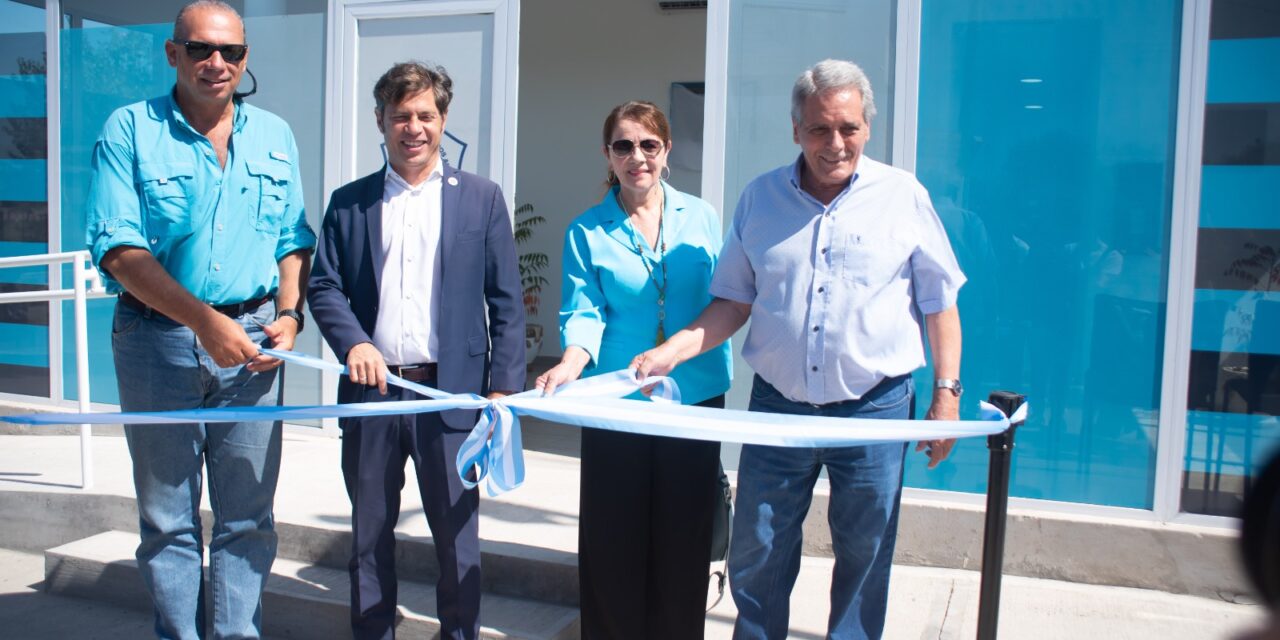 CANTERO, KICILLOF Y BERNI INAUGURARON UNA COMISARIA EN PRESIDENTE PERON