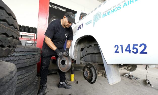 EL MUNICIPIO DE ESTEBAN ECHEVERRIA REACONDICIONA MOVILES POLICIALES