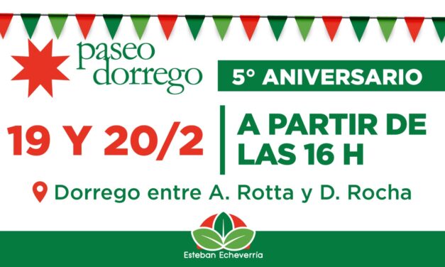 PASEO DORREGO CELEBRA SU QUINTO ANIVERSARIO