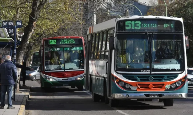 DESDE HOY AUMENTO EN EL TRANSPORTE PUBLICO