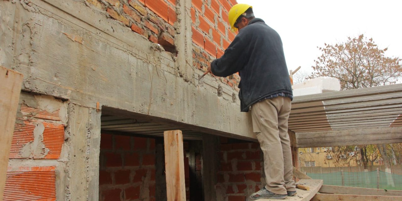 AVANZA LA OBRA DE LA SECUNDARIA N° 26 DE CANNING