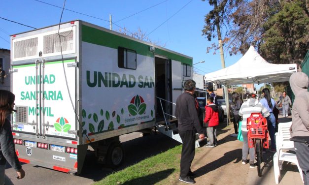 AVANZAN LOS OPERATIVOS DE VACUNACION EN ECHEVERRIA