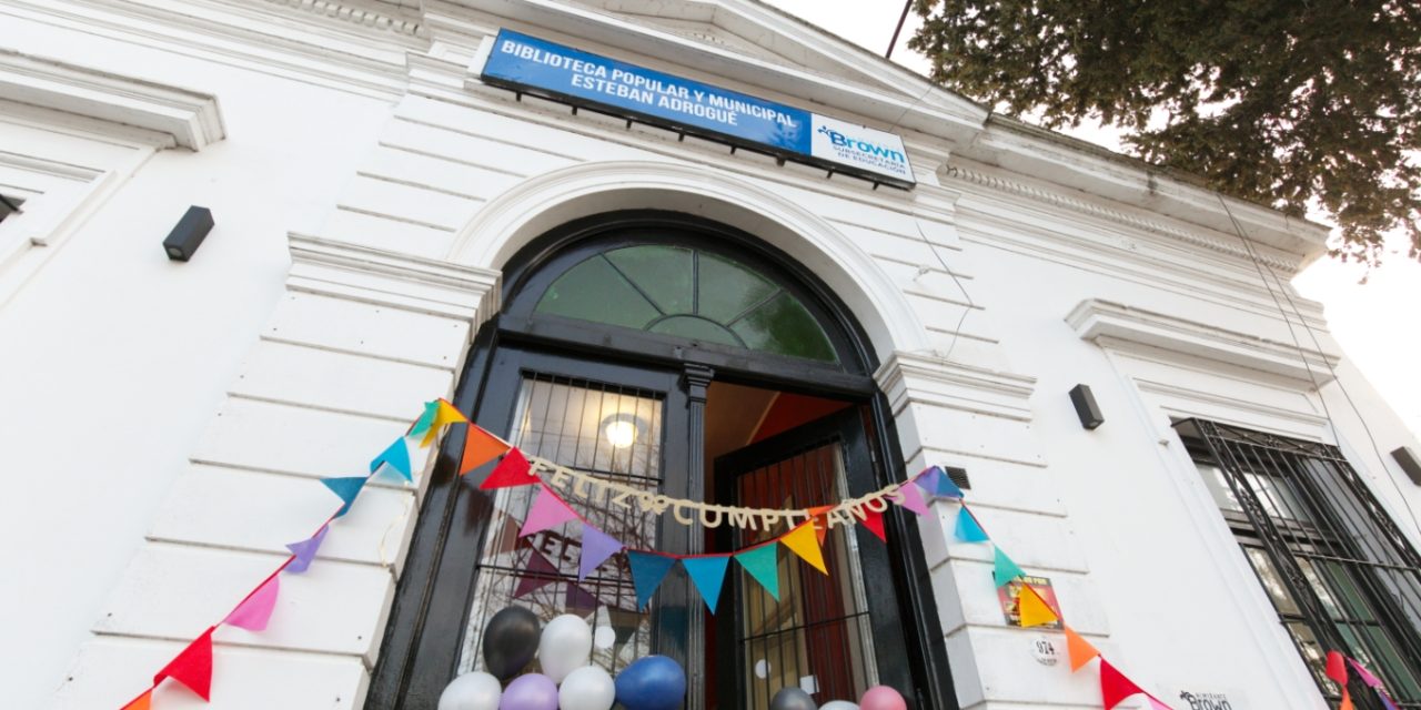 LA BIBLIOTECA MUNICIPAL DE ALTE BROWN CELEBRA SUS 105 AÑOS DE VIDA