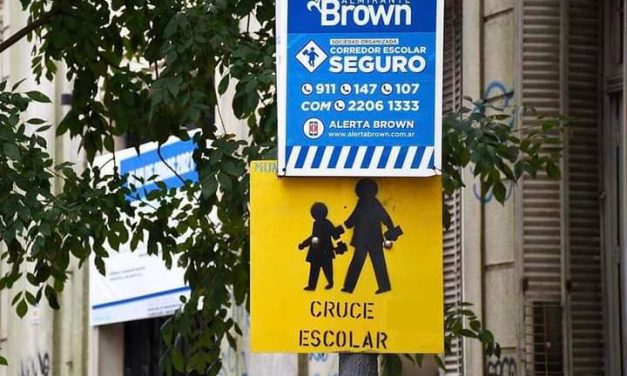 EN VISTAS AL COMIENZO DE CLASES EN BROWN SE RELANZARON LOS CORREDORES ESCOLARES SEGUROS