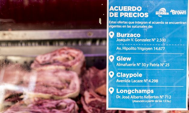 SIGUE EL ACUERDO DE PRECIOS DE CARNE EN BROWN