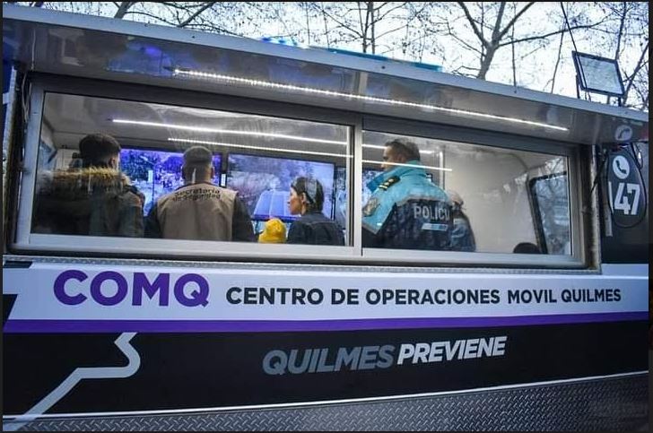 MAYRA PRESENTÓ EL NUEVO CENTRO DE OPERACIONES MÓVIL QUILMES EN EL FESTIVAL POR EL 358º ANIVERSARIO DE LA CIUDAD