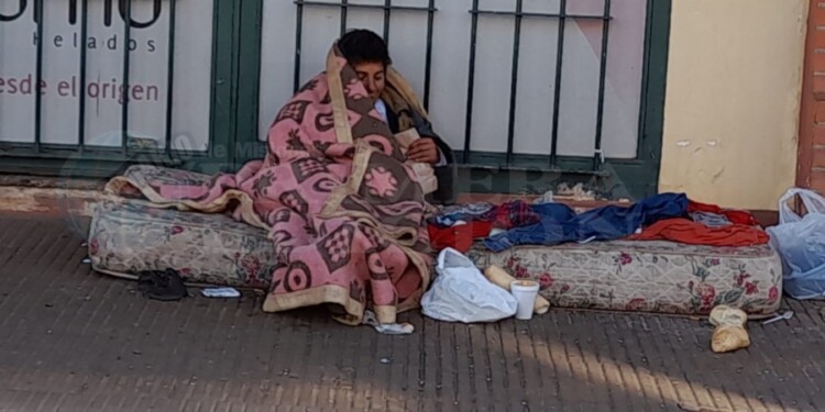 LA PROVINCIA PONE EN MARCHA LA CAMPAÑA INVIERNO PARA PERSONAS EN SITUACION DE CALLE