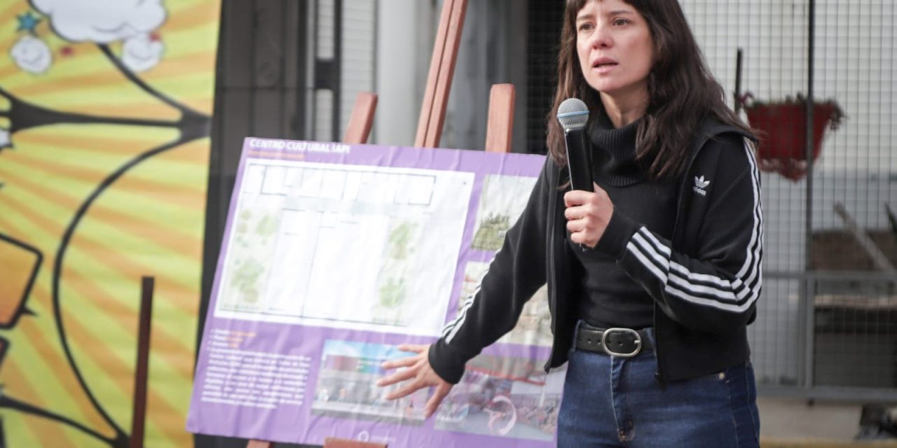 QUILMES, CECI SOLER SUPERVIZO OBRAS EN BERNAL OESTE