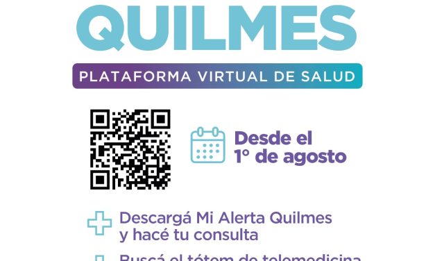 EL MUNICIPIO INCORPORA TELEMEDICINA A LA APP MI ALERTA QUILMES