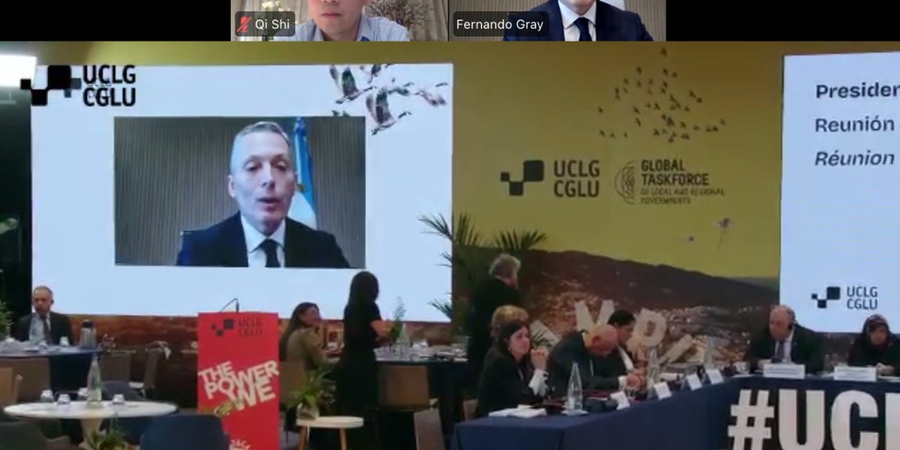 GRAY PARTICIPO DE  LA REUNION ANUAL DE CIUDADES Y GOBIERNOS LOCALES UNIDOS