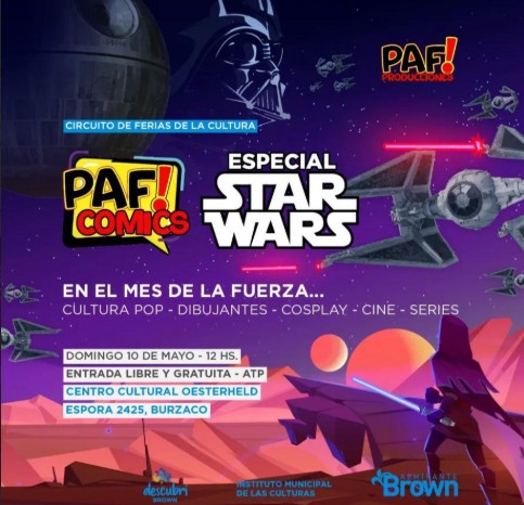 LLEGA UNA NUEVA EDICION A ALTE.BROWN DE «PAF COMICS» CON UN ESPECIAL DE STAR WARS