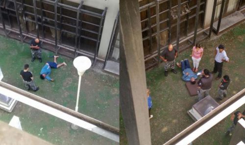 ACUSADO DE FEMICIDIO INTENTO SUCIDARSE EN LOS TRIBUNALES DE LOMAS DE ZAMORA