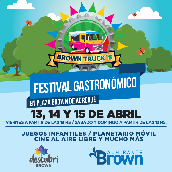 «BROWN A CIELO ABIERTO» FESTIVAL GASTRONOMICO PARA ESTE FINDE