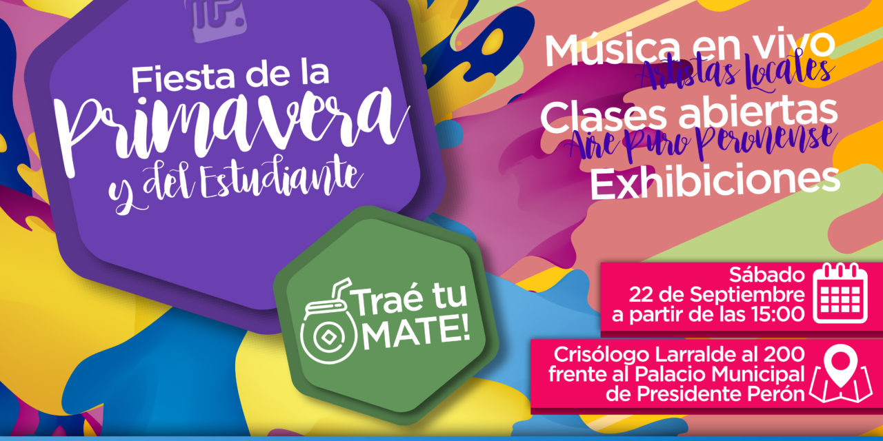 PTE PERON PREPARA SU FESTEJO DE PRIMAVERA CON CONVOCATORIA A ARTISTAS LOCALES